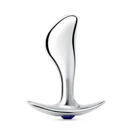 2.5 inch stainless steel bling prostate massager plug