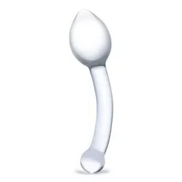 8 Inch pure indulgence glass anal slider