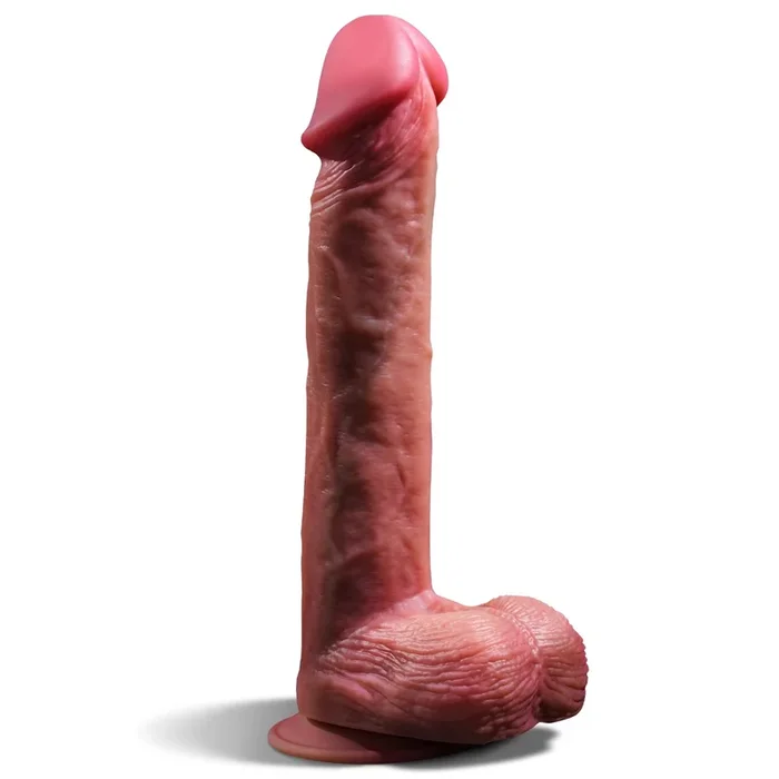 9.05-Inch Female Pleasure Dildo – Silicone Vaginal & Anal Toy with Suction Cup