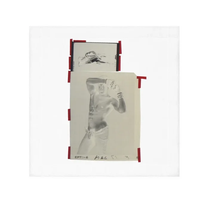 90S VINTAGE GAY PORN TRANSPARENCY CUM TOWEL #4