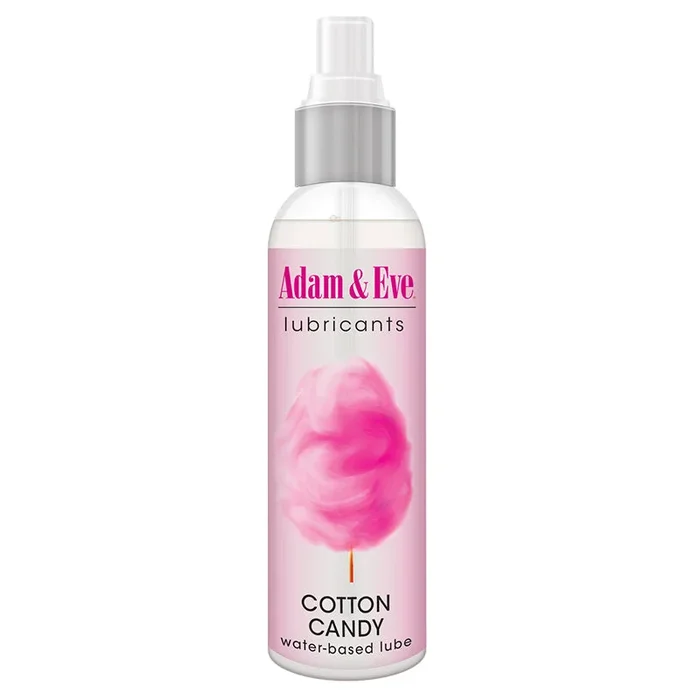 Adam & Eve Lubricants Cotton Candy Flavored Water-Free-Base Lubricant 118 ml / 4 oz.