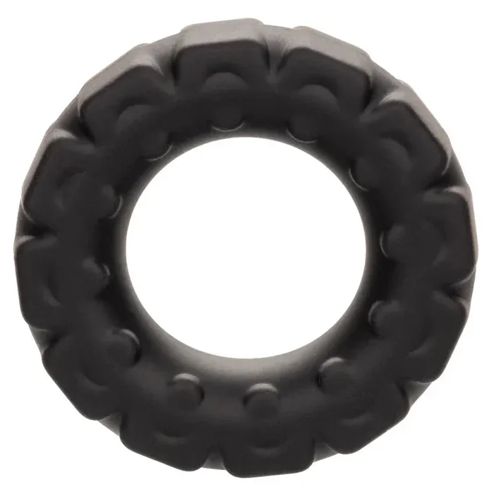 Alpha Liquid Silicone Prolong Tread Ring – Black