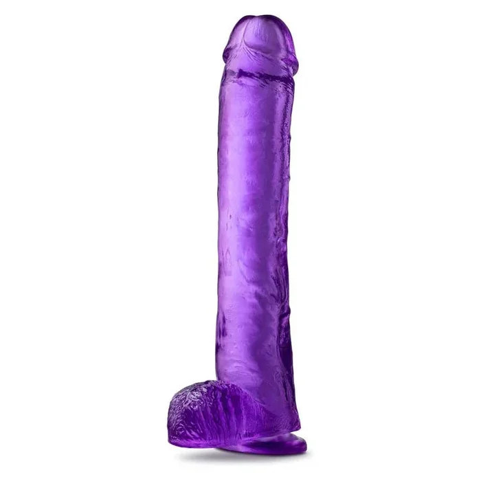 B Yours Plus Hefty n’ Hung 14 ” Dildo with Balls and Suction Cup Base