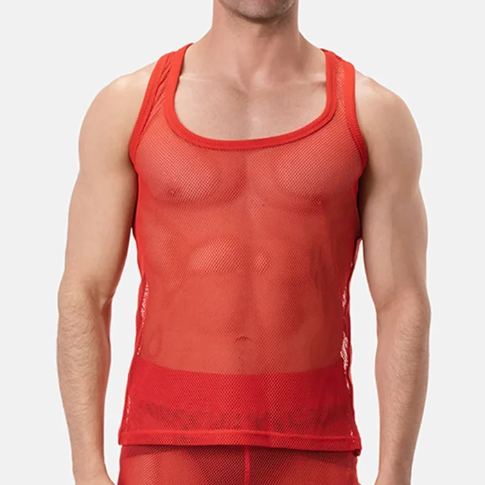 Barcode Berlin Tank Top Kenan Red