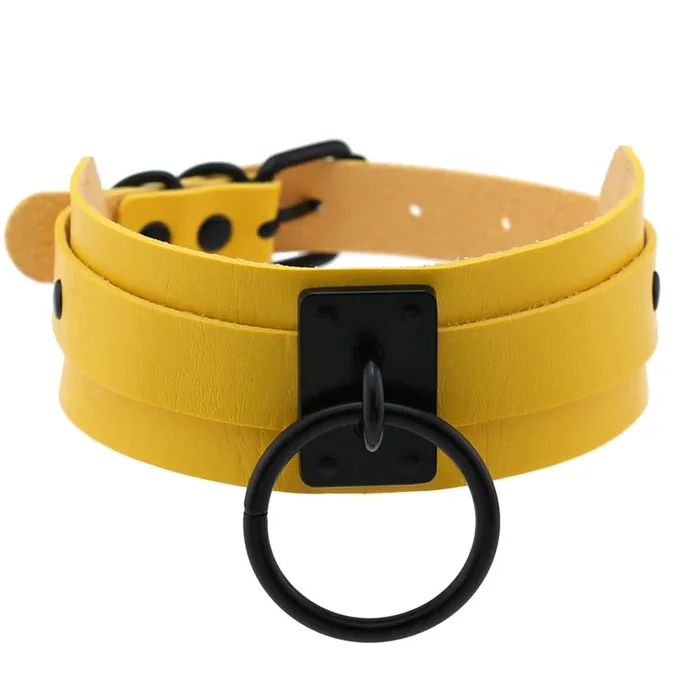 BASIXXX Good Boy Collar Yellow