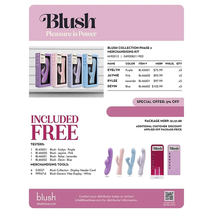 Blush Collection Phase 2 Merchandising Kit