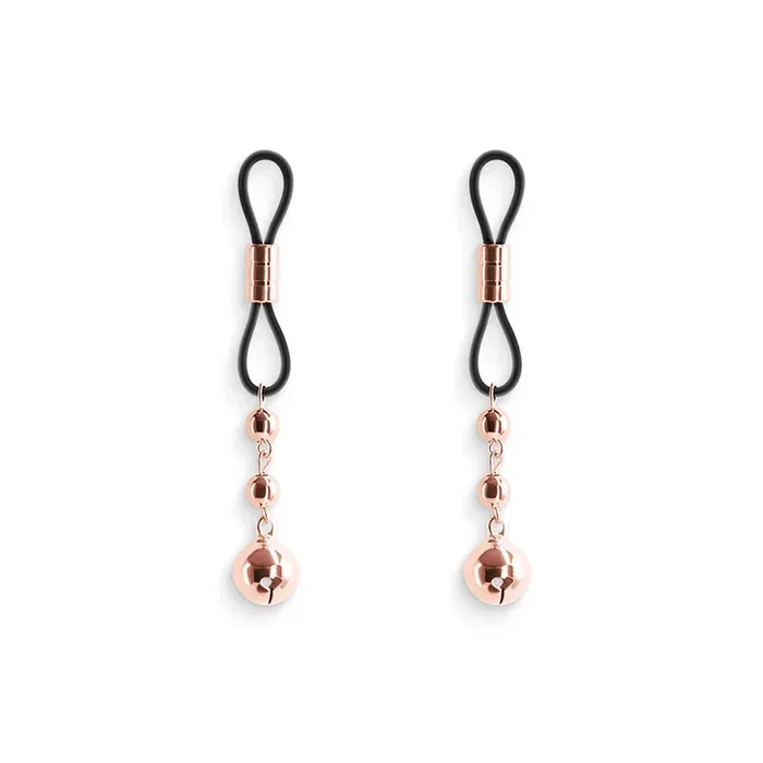 Bound Lasso Style Nipple Clamps D1 Rose Gold