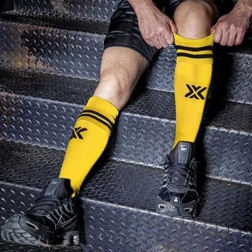 BOXER Football SOX, Yellow/Black