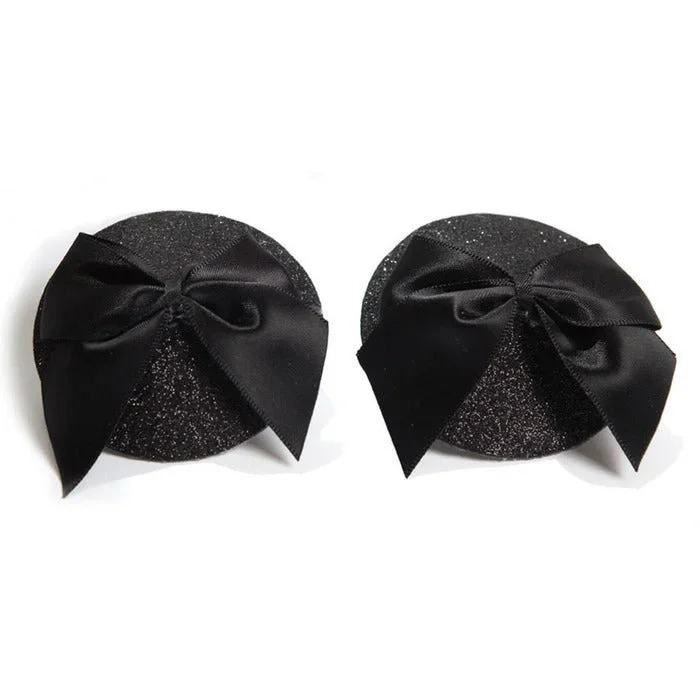 Burlesque Glitter Bow Pasties