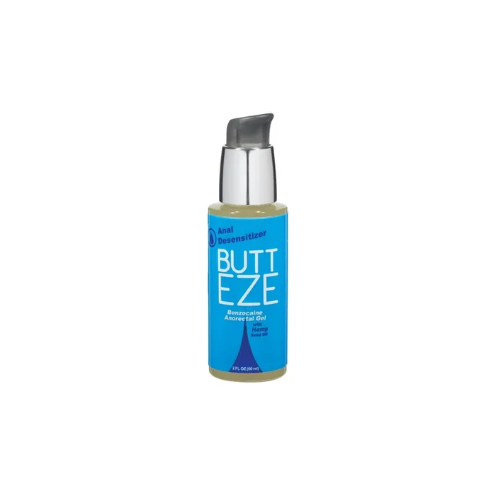 Butt Eze Anal Desensitizing Lubricant With Hemp Seed Oil 2 oz.