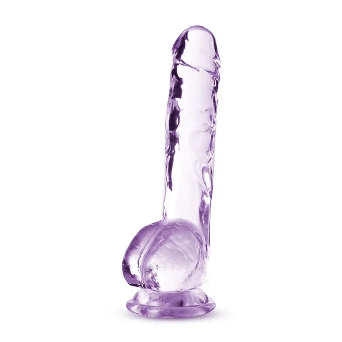 By Nature Yours 8 ” Crystalline Dildo – Amethyst