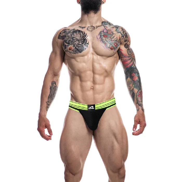 C4M Rugby Jockstrap – Neon Lime