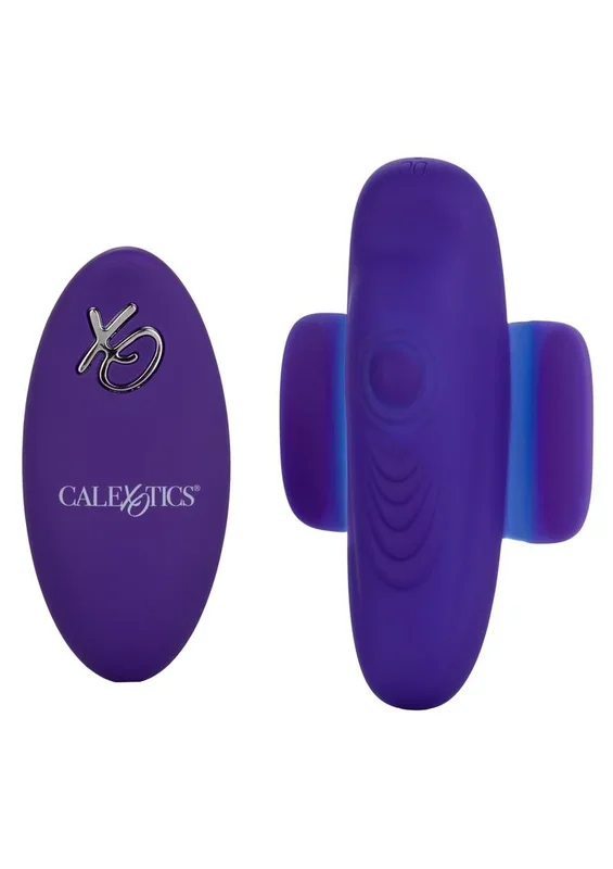 Calexotics Lock-N-Play Silicone Rechargeable Panty Vibe