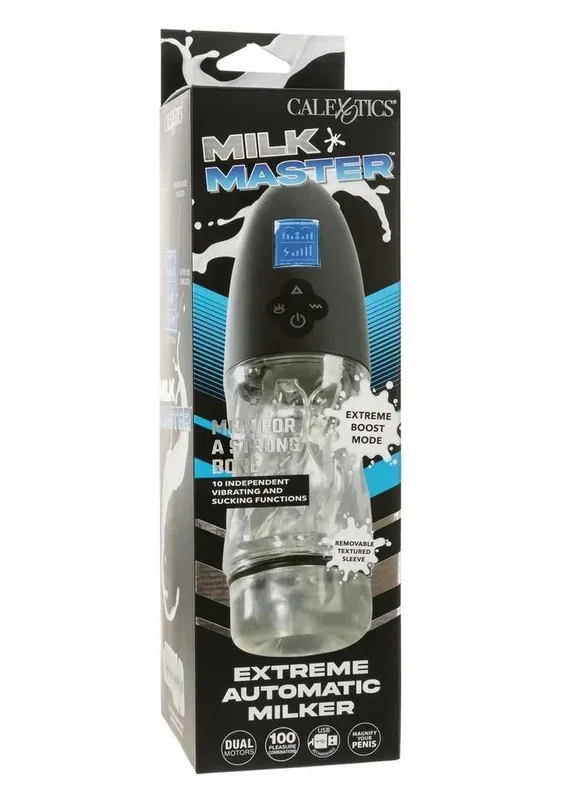 CalExotics Milk Master Extreme Automatic Milker Rechargeable Stroker