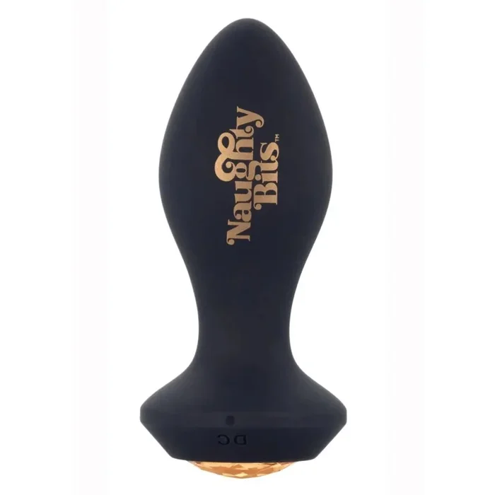 CalExotics Naughty Bits Shake Your Ass Petite Vibrating Silicone Rechargeable Butt Plug