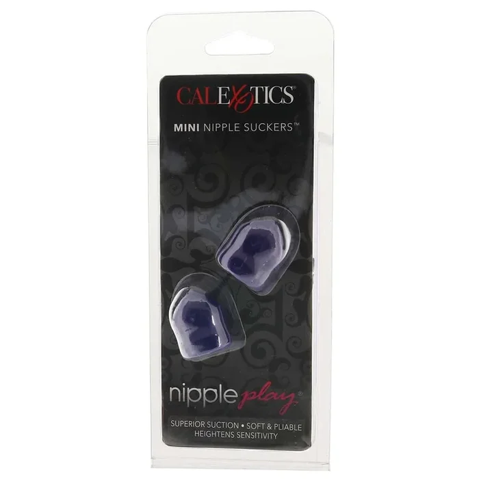 Calexotics nipple looseness Mini Nipple Suckers in Purple