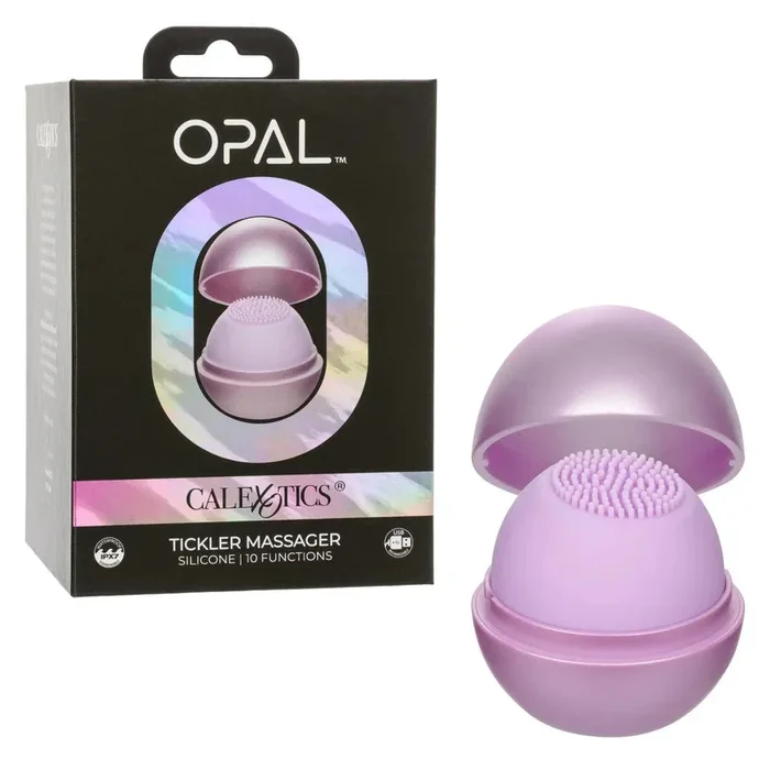CalExotics Opal Tickler Silicone Rechargeable Massager