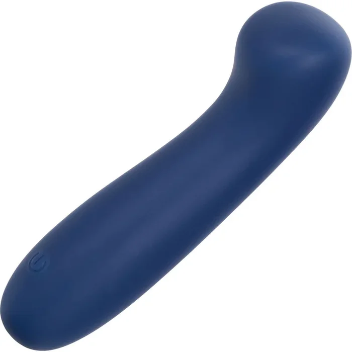 Cashmere Satin G Rechargeable Waterproof Silicone G-Spot Vibrator By CalExotics – Blue