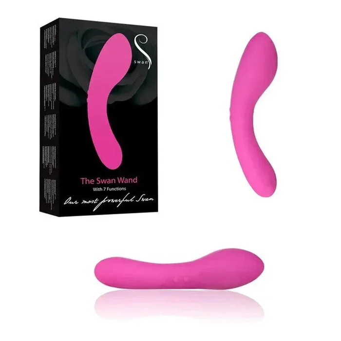 Cast The Swan Wand Silicone Rechargeable Vibrator