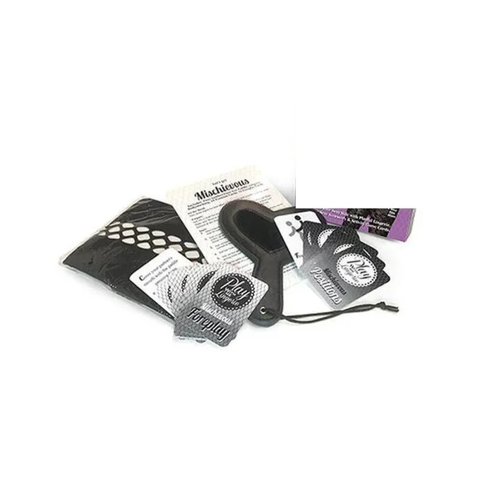 Child’S Play With Me Mischievous Sexy Lingerie Play Kit Black