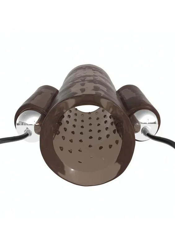 Classix Dual Vibrating Textured Penis Sleeve with Remote Control