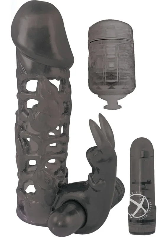 Clit Tickler Penis Extender Vibrating Sleeve