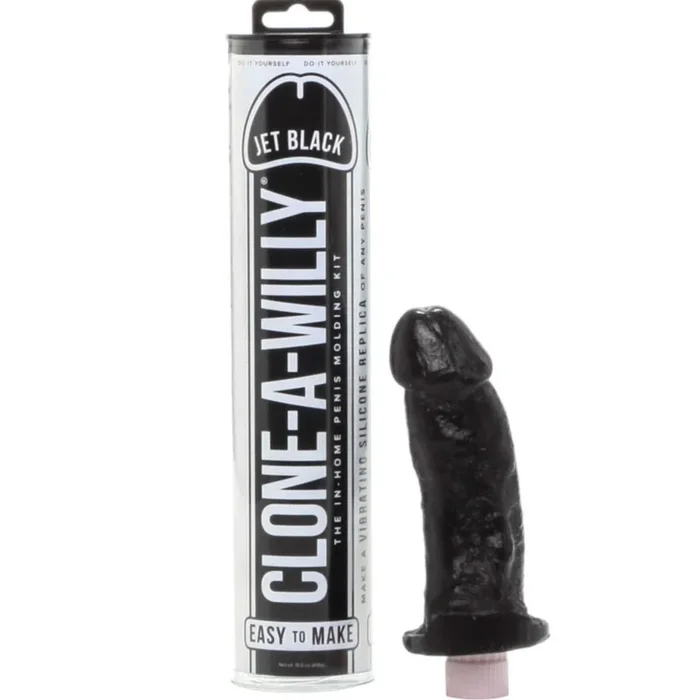 Clone A Willy Vibrating Silicone Penis Casting Kit – Black