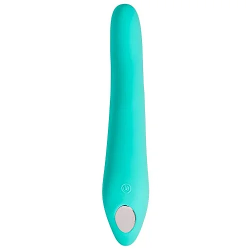 Cloud 9 Novelties Swirl Touch Dual Function Swirling And Vibrating Stimulator (Teal)