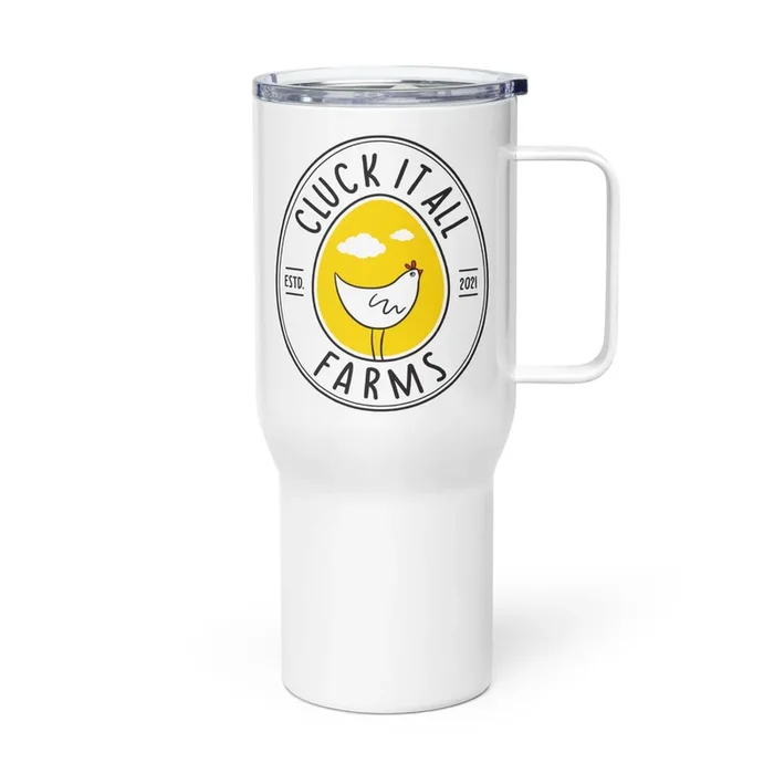 Cluck It All Farms Travel Mug With Handle