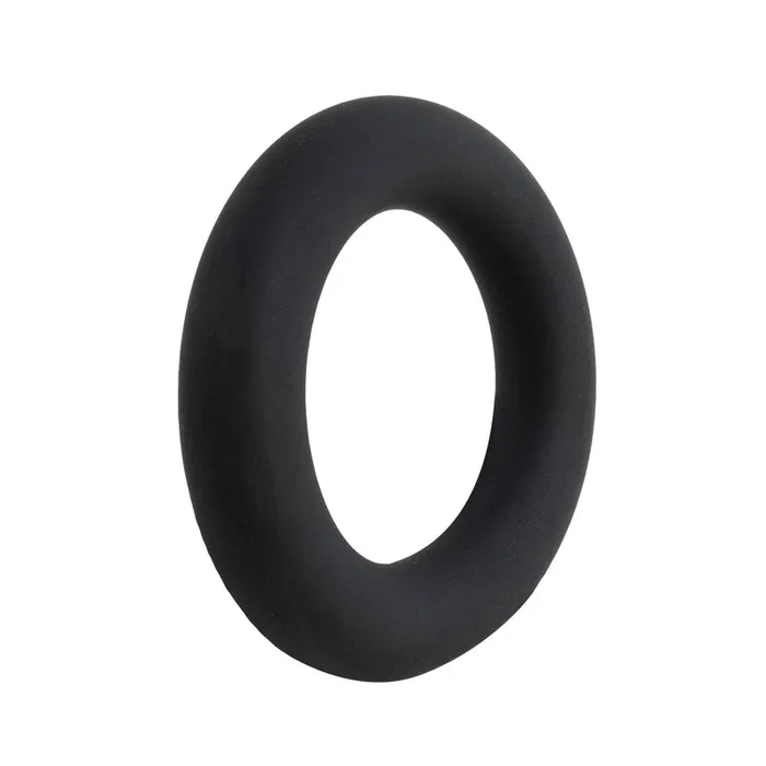 Cock Gear Liquid Silicone Thick Ring – Black
