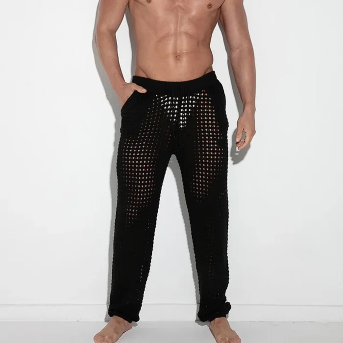 Code 22 Diamond Knit Pant Black
