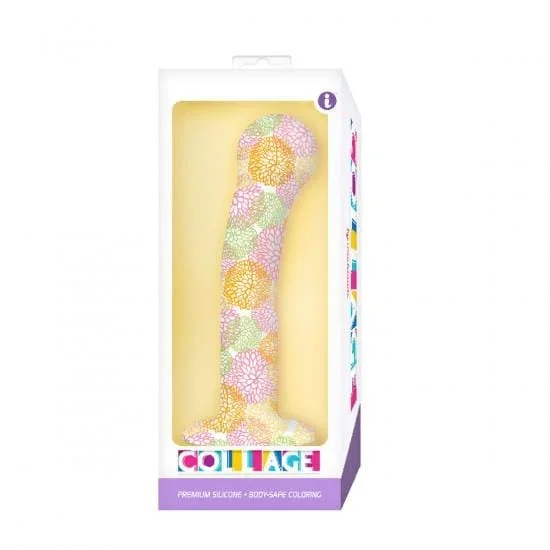 Collage – See the Bouquet G-Spot Silicone Dildo