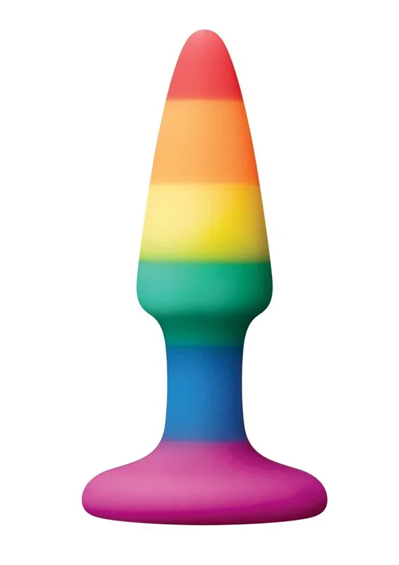 Colours Pleasure Plug Pride Editon Silicone Butt Plug Mini