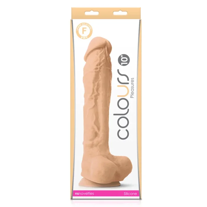 Colours Pleasures 10 Indiana. Dildo Beige
