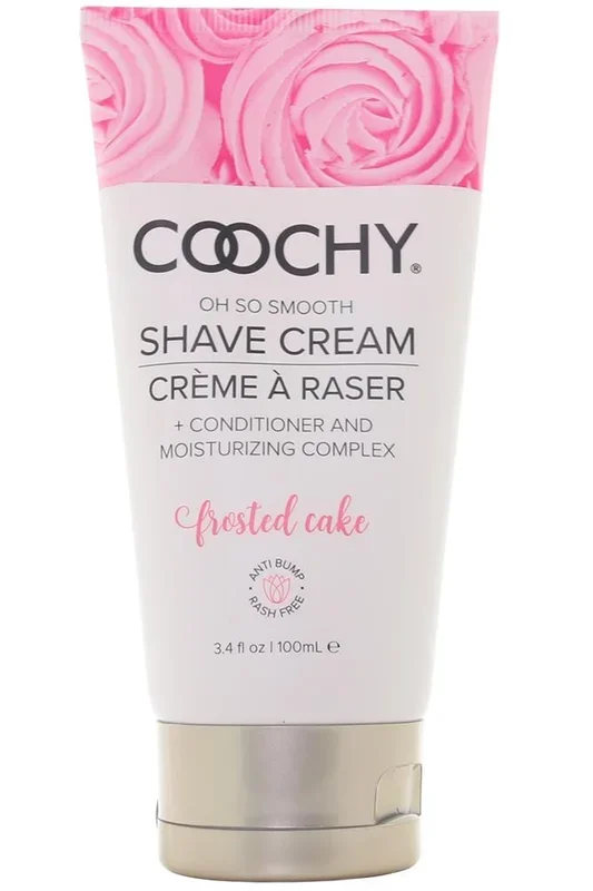 Coochy Oh So Smooth Shave Cream 3.4oz/100ml in Frosted Cake