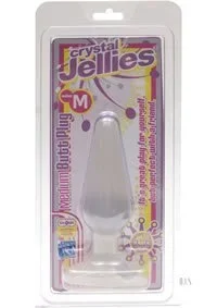 Crystal Jellies Butt Plug Clear Medium