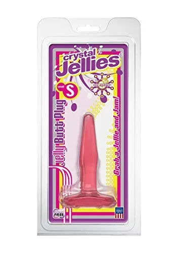 Crystal Jellies Butt Plug Pink Small