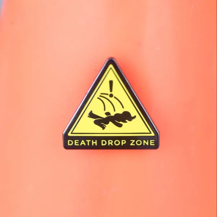 Death Drop Zone Pin by Gaypin’