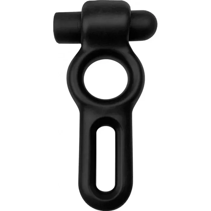 Decadence Ball Binder Penis & Ball Ring With Power Bullet