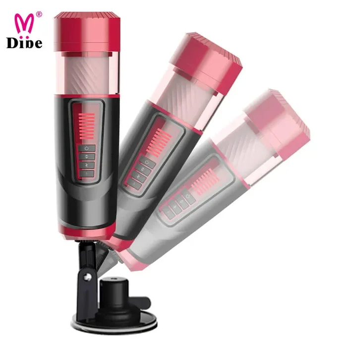 Dibe Tyrannosaurus reflex hand free telescopic circumvolve manly masturbation cup