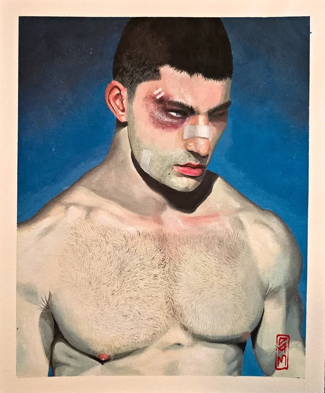 Dillon Magill, Black and Blue, 2025