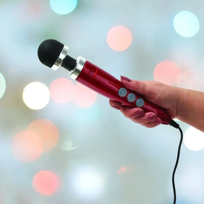 Doxy Die Cast 3 Wand Massager – Candy Red