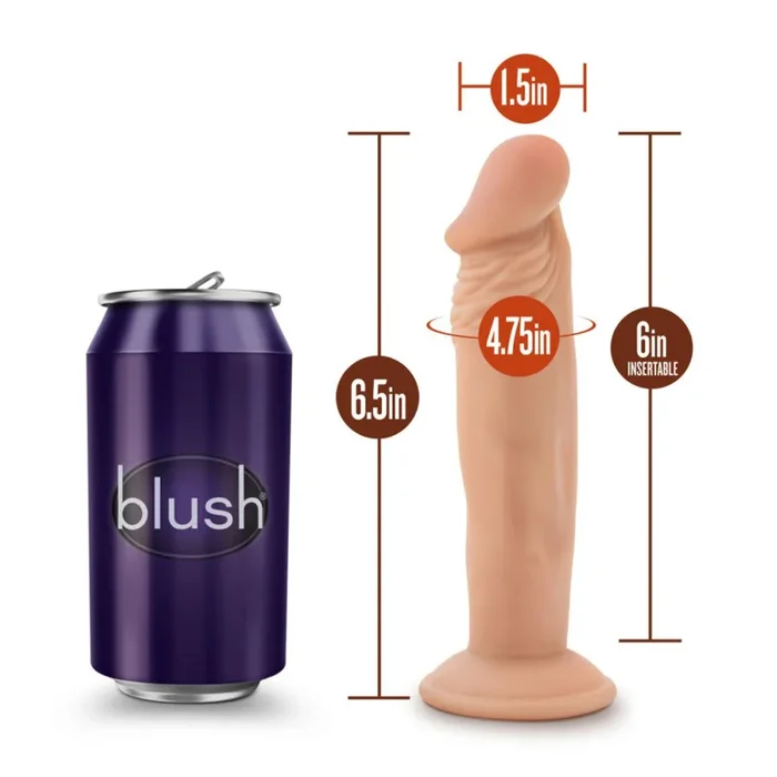 Dr. Skin Realistic Slim 6 Inch Dildo – Vanilla