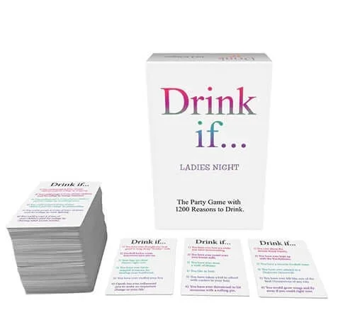 Drink If… Ladies Night Version | Hilarious Drinking Game with 1200 Cards