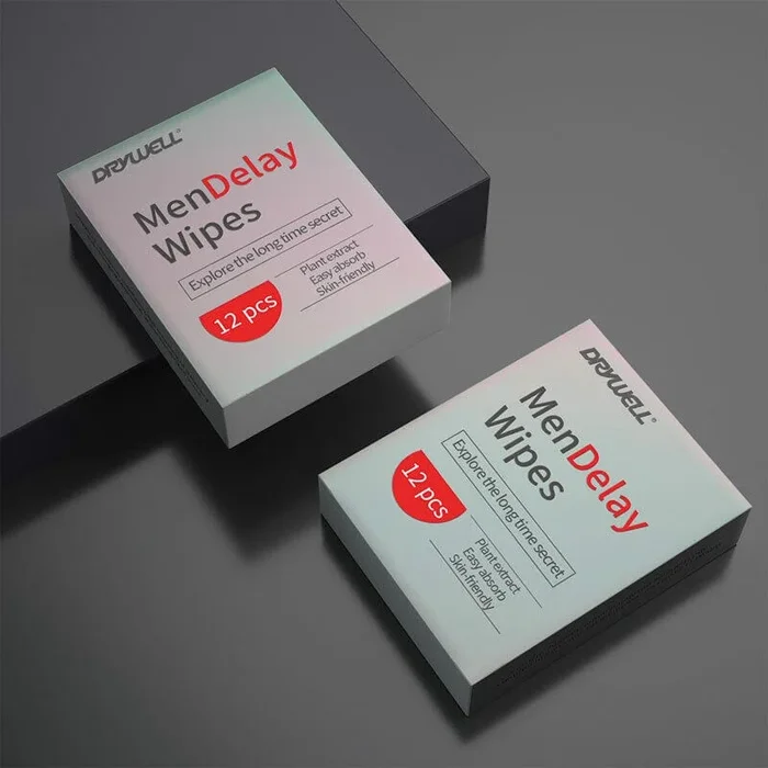 Drywell – Super Portable Men Delay Wipes 12pcs/pack