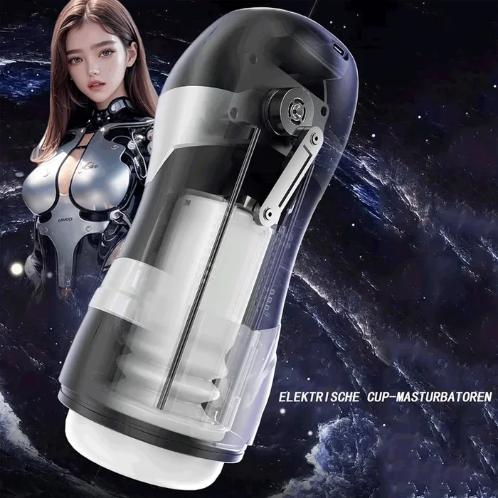 Drywell DVA Reflex USB Thrusting and Vibrating Masturbator