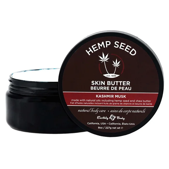 Earthly Body Hemp Seed Skin Butter-Kashmir Musk 8oz