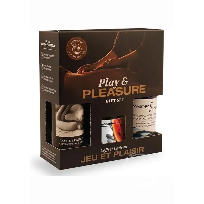 Earthly Body Hemp Seed Watermelon Play and Pleasures Set
