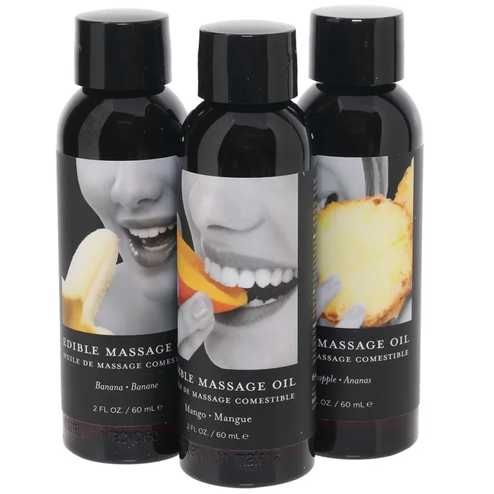 Edible Massage Oil Gift Set in Tropical