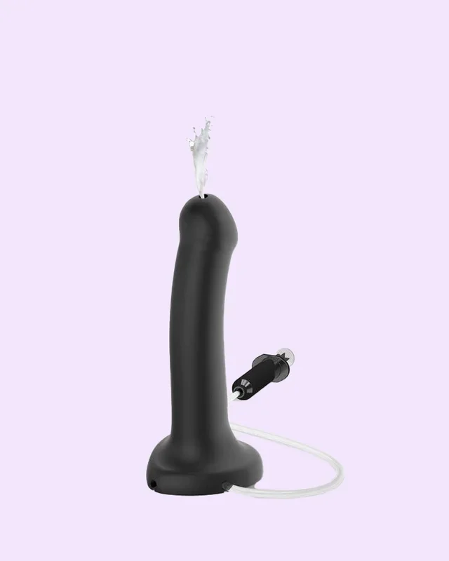 Eject Silicone Strap-On Dildo